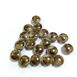 HLD Factory Wholesale Color BRASS&SS 16L 18L Pearl Prong Snap Button for Clothes thumbnail-2