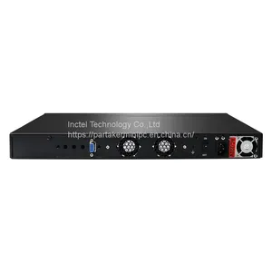 1U 19 Inch Rack Mount Firewall Appliance B85 Z87 Intel Core I7 4770 i5 4460 i3 4160 With 6 Ethernet 2 X10GB SFP PfSense OPNsense thumbnail-1