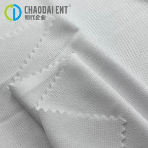 100% Recycled Polyester 75D Bird's Eye Cloth Hygroscopic and Perspiratory Sportswear Fabric Bird's Eye Cloth Mesh Cloth thumbnail-2