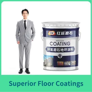 Eco Friendly Solvent Free Self Leveling Epoxy Floor Paint Solid Colors Epoxy Floor Coating thumbnail-2