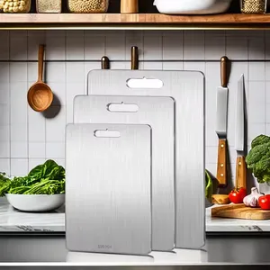 100% Pure Titanium Grade 2 Cutting Board Chopping Board thumbnail-1