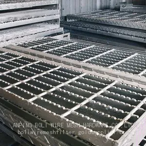Steel Bar Grating .Top Quality China Golden Supplier Steel Grating Factory BOLI2025 NEW DESIGN thumbnail-5