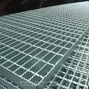 Hot Galvanized Building Reconstruction Building Upgrade Flooring Bar Grating /Heavy-Duty Industrial Floor Grating thumbnail-1