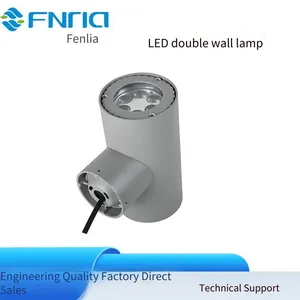 Led Outdoor Waterproof Round and Square Wall Lights, Available in 6w, 9w, 18w, 36w, Single Color and Seven - Color Options thumbnail-2