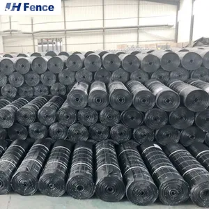 4FT High 100FT Long Black Wire Backed Silt Fence thumbnail-4