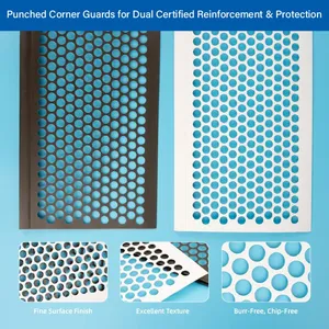 Leaf Filter PVC Gutter Protector Gutter Guard Rain Water Drainage Plastic PVC Gutter Cover thumbnail-6