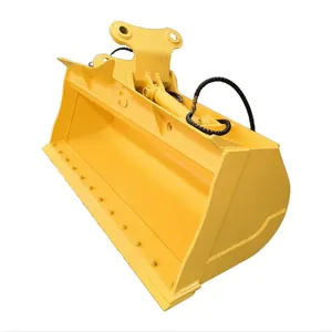 PC88 Excavator Tilt Bucket Hydraulic Tilting Ditch Cleaning Buckets Wide 1500mm thumbnail-2