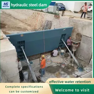 Ecological Water Replenishment Hydraulic Dam Flexible Overflow Flip Dam For River Ecological Restoration thumbnail-5