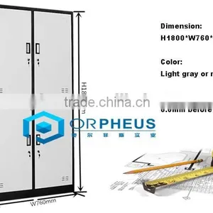 Factory Direct Price Half Height 4 Door Steel Material Office Use Locker thumbnail-3