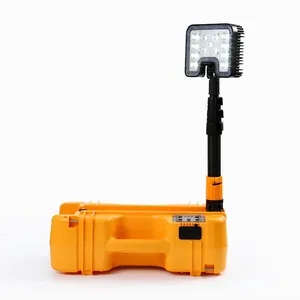 Lightweight Hand Push Telescopic Work Light With Gasoline Generator thumbnail-5
