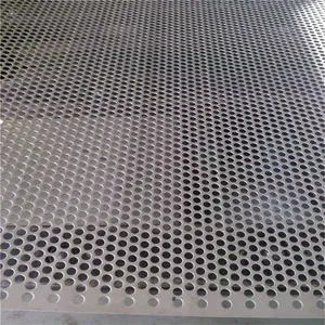 Stainless Steel Perforated Metal Mesh 2mm Hole 4mm Pitch 0.4-1.8mm Thickness thumbnail-5
