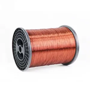Enameled Winding Wire Copper Submerged in Copper Temperature Class 180H 200C 2UEW 3.35mm Magnet Copper Rewinding Wire thumbnail-3