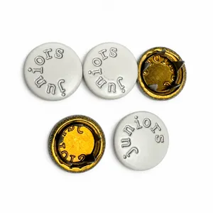 Automatic Riveting Compatible 222# 10mm Cap or Open Hole Snap Buttons, Uniform Size Tolerance thumbnail-1