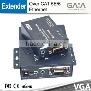 200m VGA Extender With Audio Over Cat 5e/6 Ethernet thumbnail-1