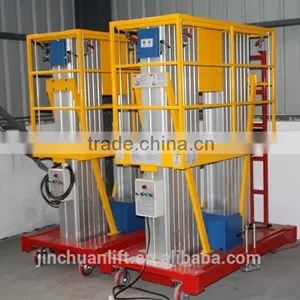 Double-mast Aluminium Aerial Lift Platform/Hydraulic Lifts/Lifting Equipment thumbnail-1