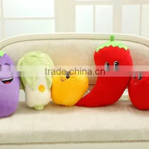 Vegetables Purple Eggplant Pillow Cute Plush Pillow Fashion Baby Toys thumbnail-2