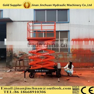 500kg Hot Sale Portable Hydraulic Used Electric Scissor Lift thumbnail-1