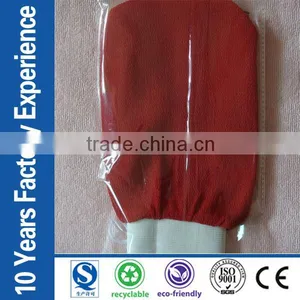 Red Color Kessa Morocco Hammam Scrub Mitt(normal Coarse) thumbnail-5