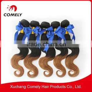2013 Hot Trend AAAAAA Brazilian Ombre Hair Weaves Two Tone 1b/27# Body Wave thumbnail-6