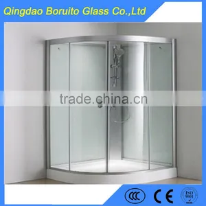 10mm Tempered Glass Clear Glass Shower Doors thumbnail-2