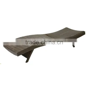 Beach Chaise Wicker Lounge Chair Outdoor Furniture Wholesale Deck Chairs Rattan Sun Deck Chair Quality Choice thumbnail-5
