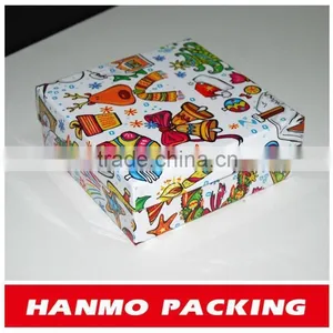 Custom Design&printing Square Cardboard Gift Box Christmas Decoration thumbnail-1