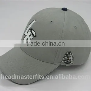 Custom Embroidery Baseball Hats Sandwich Brim Bill Plain Baseball Cap thumbnail-3