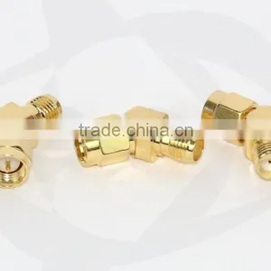 SMA Male to SMA Female 45 Degree Adapter Connector thumbnail-1