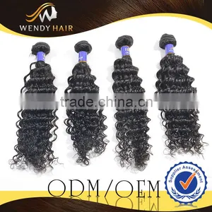 Natural Black Color Afro Curly Remy Malaysian Human Hair Extension thumbnail-3