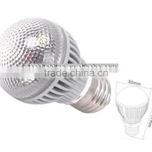 Top Quality 3W Led Bulb for Sale Rohs Aluminum E27 120 Degree Led Bulb Light Lamp thumbnail-1