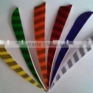 Archery Vanes And Stripe Feather Arrow For Archery Arrow Shooting thumbnail-1
