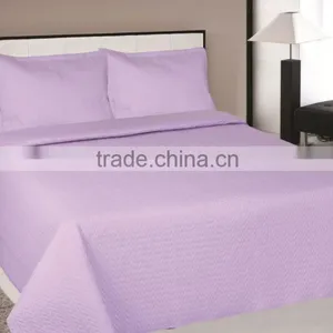 Plain Colour Ultrasonic Quilts Home Supplies Bedding Cover Sets thumbnail-1