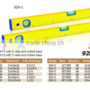 Cast Aluminum Magnetic Spirit Levels thumbnail-1