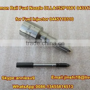 Common Rail Fuel Injector Nozzle DLLA152P1681 0433172029 for Injector 0445110310 thumbnail-1