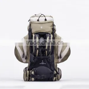 Waterproof Khaki Hiking Backpack,camping Backpack thumbnail-2