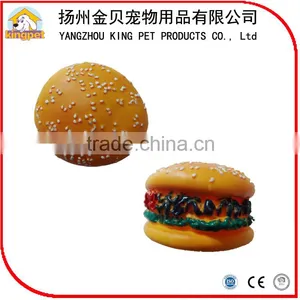 Factory Direct Sale Customized Plastic Singing Hamburger Toy for Dog thumbnail-4