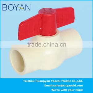 BOYAN Taizhou Huangyan Plastic ASTM2846 Cpvc Ball Valve thumbnail-1