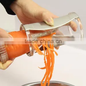 Transparent Spiral Slicer Stainless Steel Julienne Spiral Slicer thumbnail-3