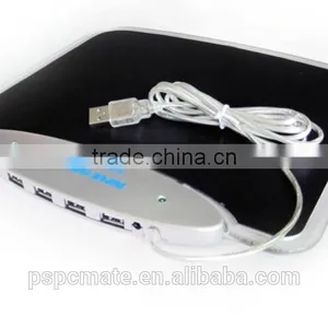 2.0 Usb Light Mouse Pad With Blue Light Mouse Mats thumbnail-3