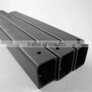 Corrosion Resistant Good Hardness Rectangular Carbon Fiber Tube Building Structure Use thumbnail-5