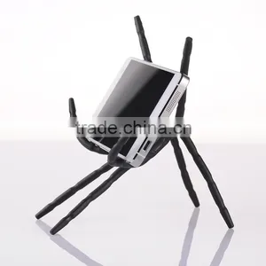 New Universal Black Spider Funny Cell Phone Holder for Desk thumbnail-2