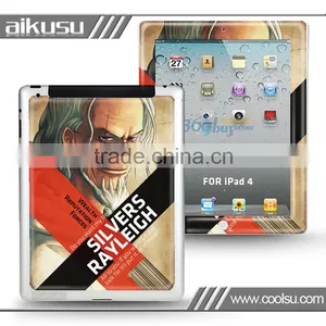 Front and Back Clear Gel Cover for IPad4 thumbnail-1