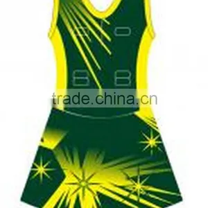 Lovely Sublimation Factory Made Netball Dress Hot Sale thumbnail-3