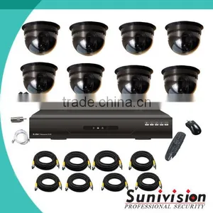 Cctv Kit, 8ch Cctv System CMOS 600tvl Infrared Camera,8 ch Stand Alone Dvr System Kits thumbnail-1