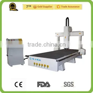 QL-1212 High-feed(1m) Plastic PVC Foam Board Cutting CNC Router With Vacuum Bed Machine thumbnail-3