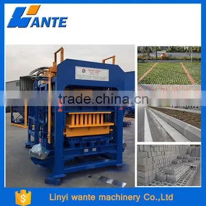 QT4-15 Cement Concrete Block Making Machine,brickwall Making Machine thumbnail-3