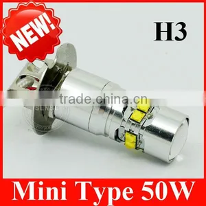 LED LIGHT 350LM MINI TYPE H1 H3 AUTO HALOGEN BULB thumbnail-1