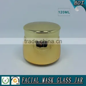 100ml Gold Plating Glass Cosmetics Jar thumbnail-2