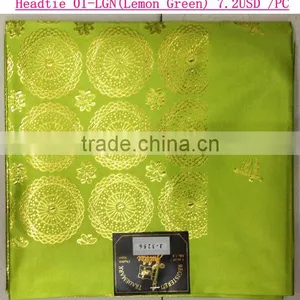 Silver African Headtie for Women Gele thumbnail-5