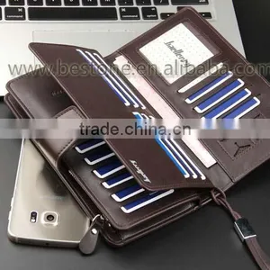 Luxury Fashion Men's PU Leather Wallet thumbnail-5